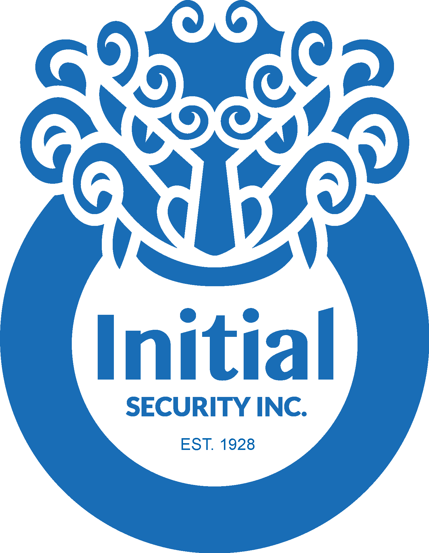 Initial Security Logo Vector Logo